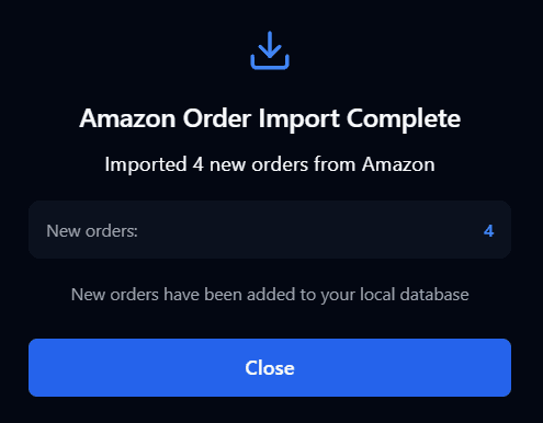 Order Management Dashboard